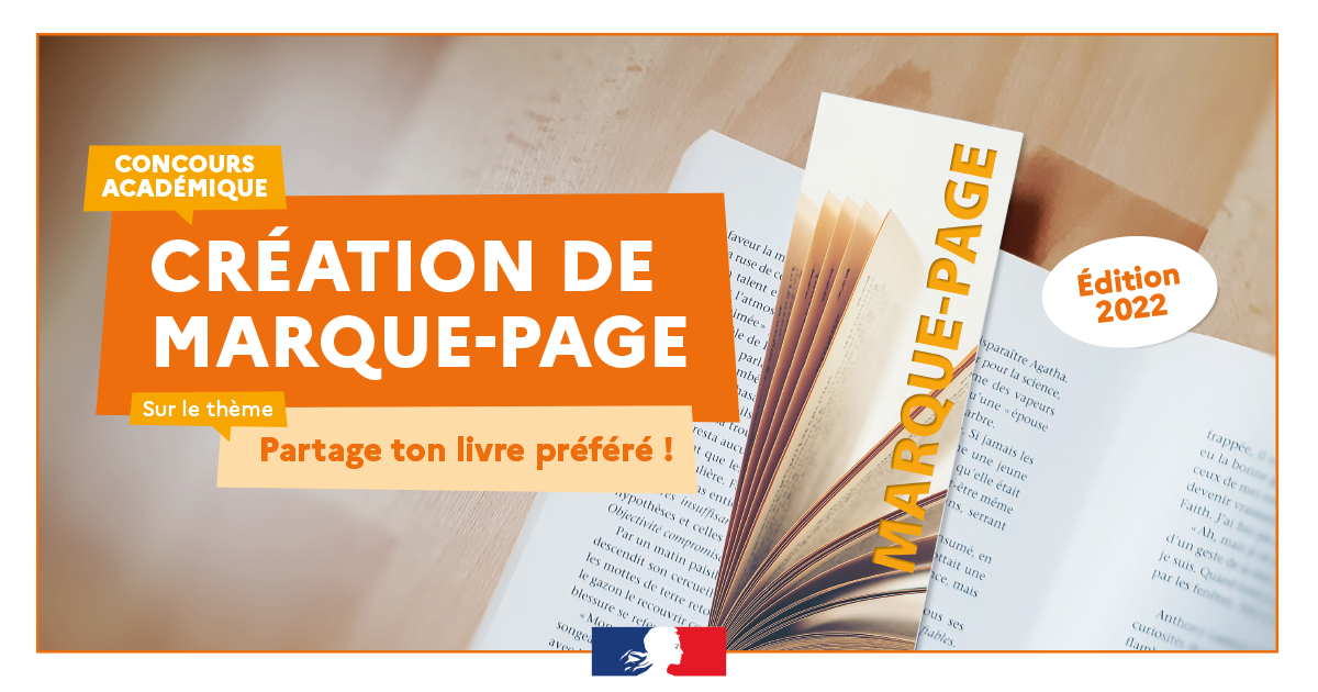 2ème édition du concours académique de création de marque-page
