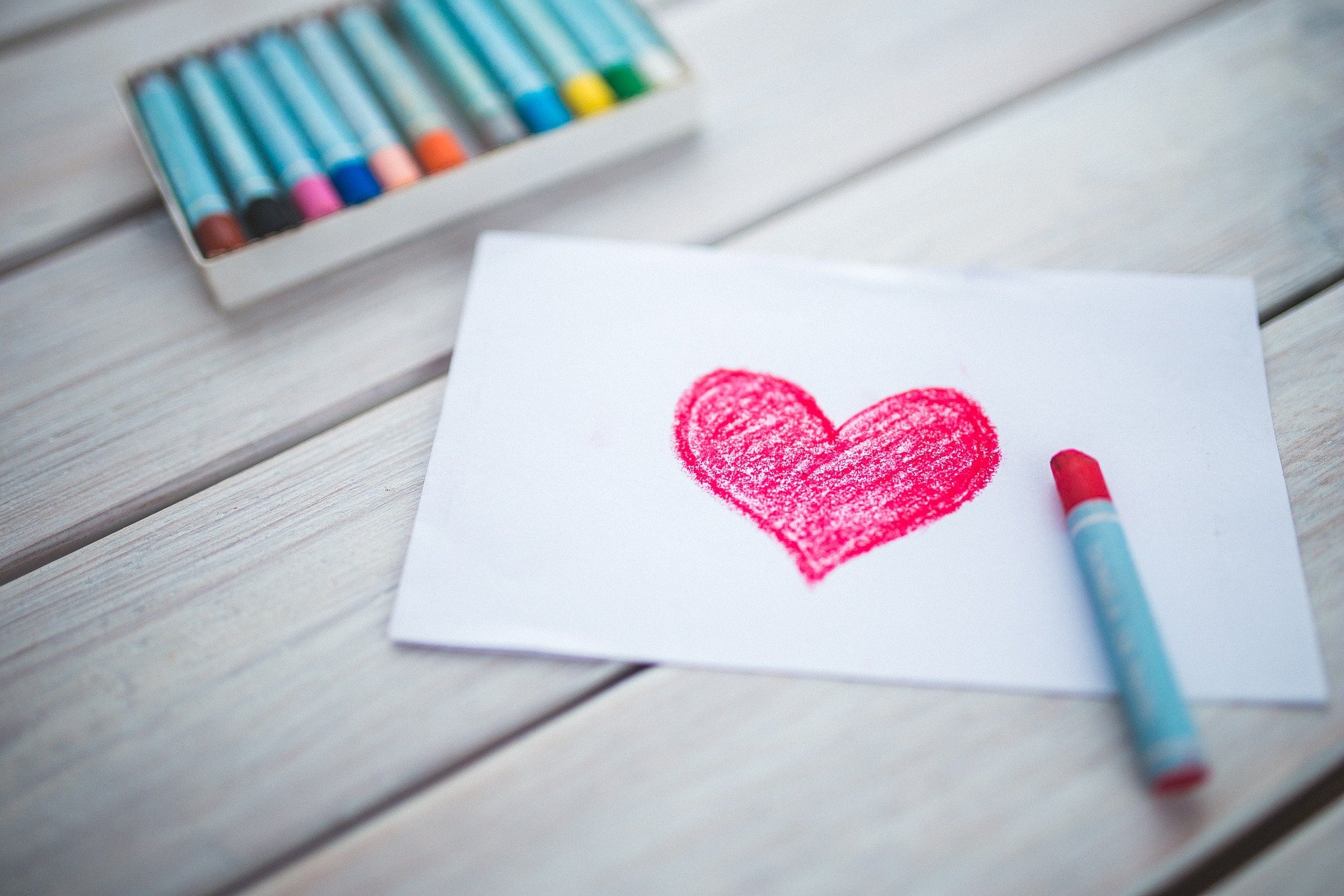 coeur pastels