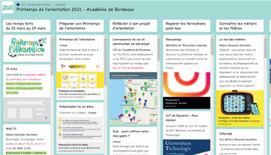 Ressources en ligne - Printemps de l'orientation