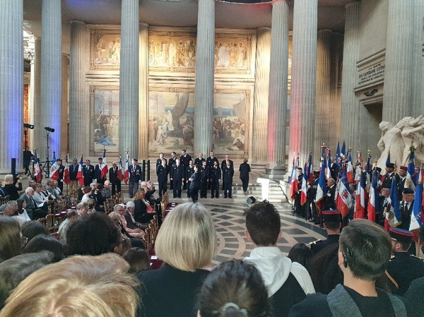 le trinôme de l'académie de Bordeaux au Panthéon