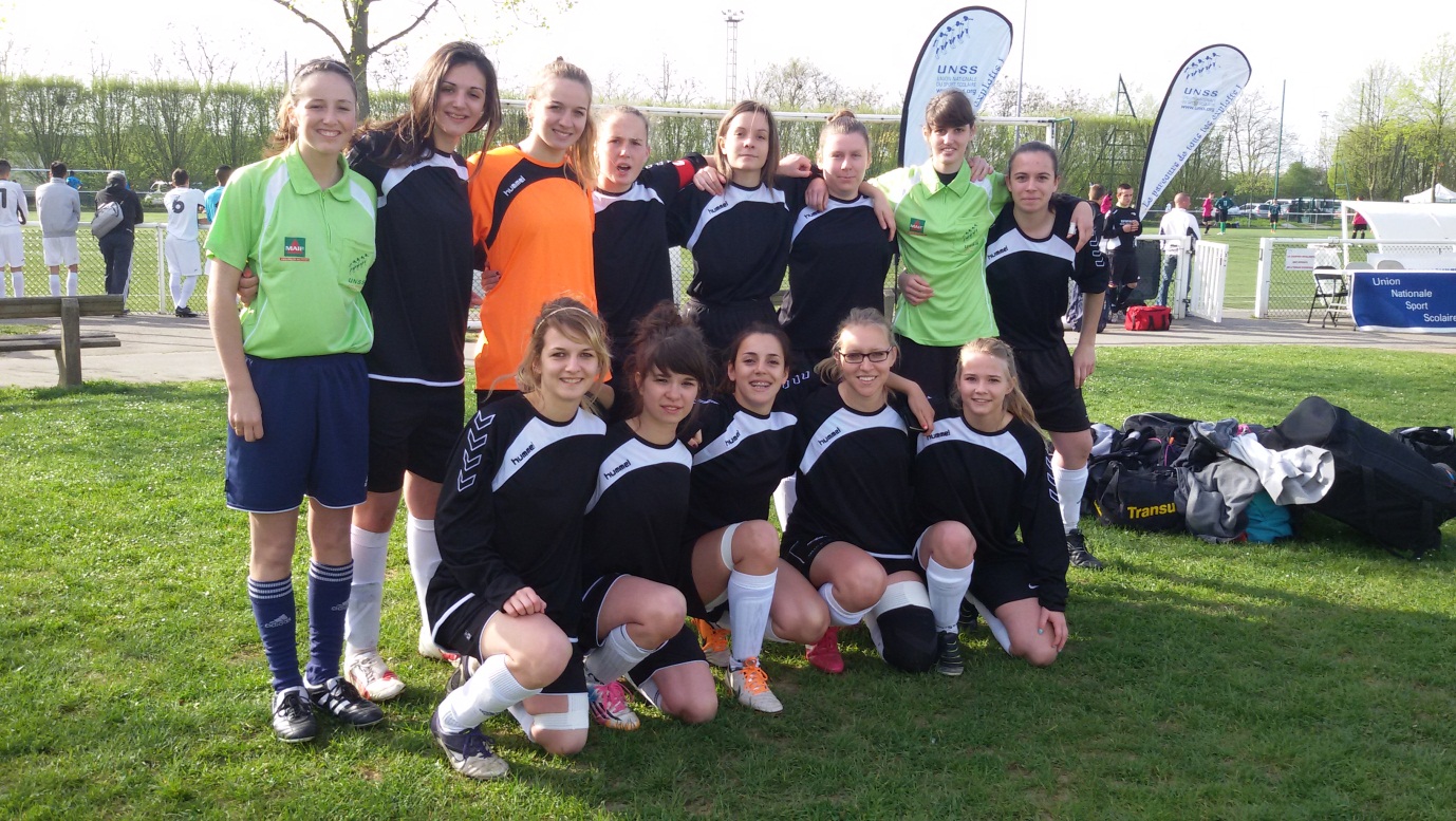 L'équipe de foot filles