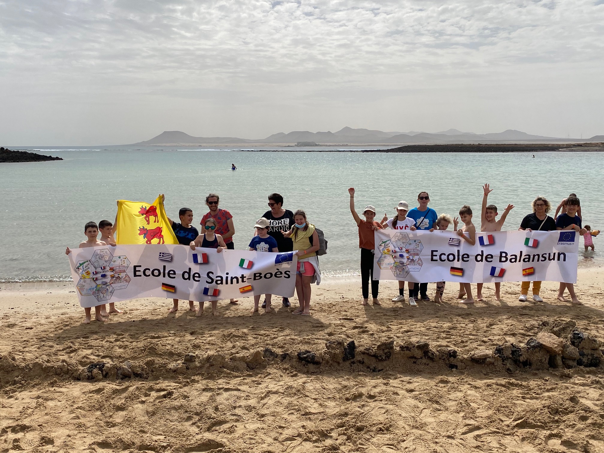 Erasmus+ écoles Balansun et Saint-Boes