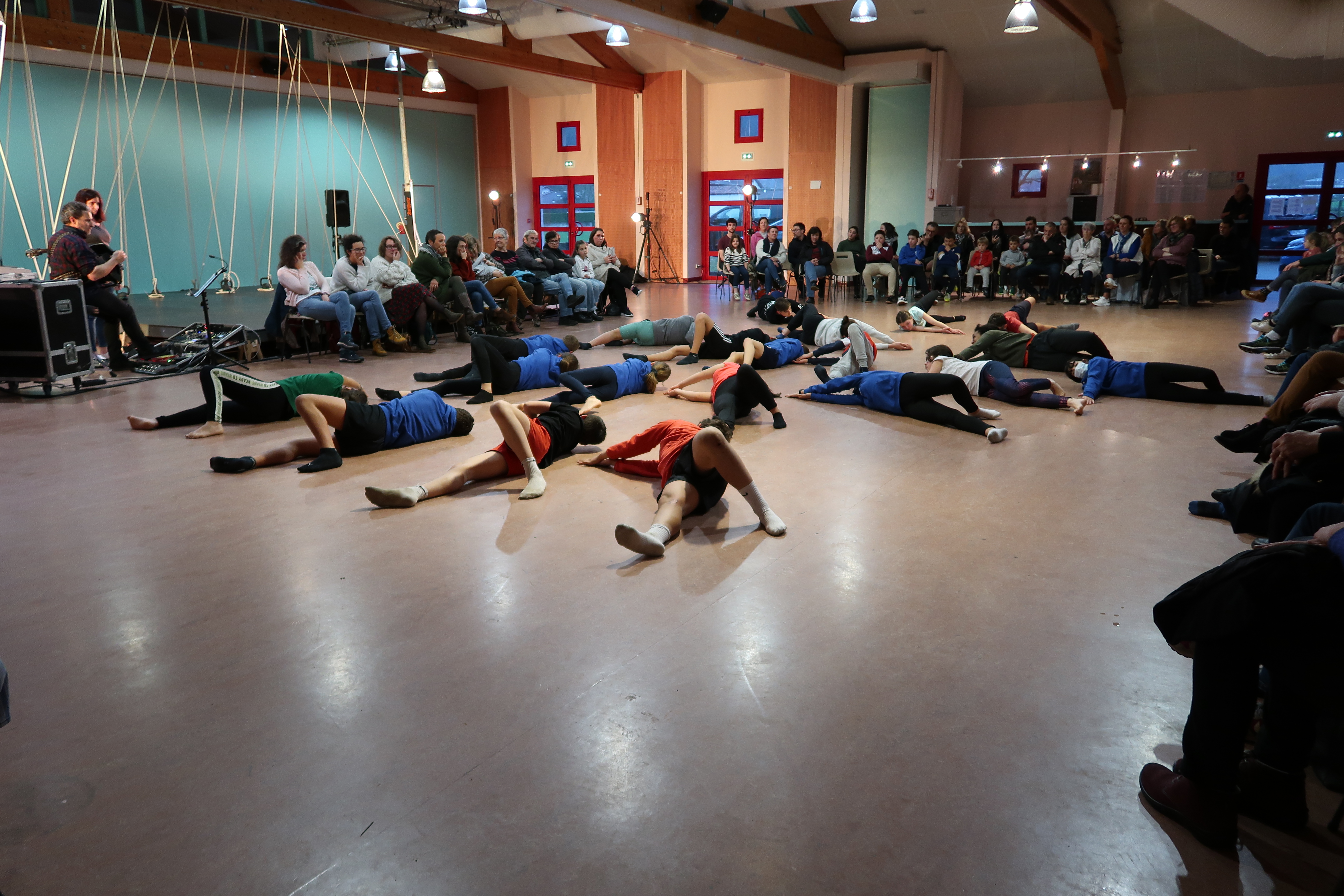 Résidence compagnie Elirale au Collège Jean Pujo