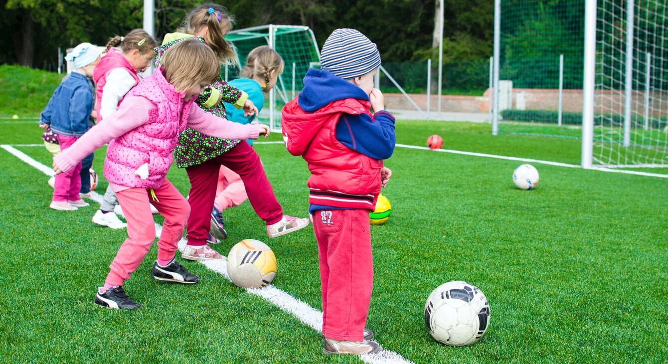 Enfants au foot