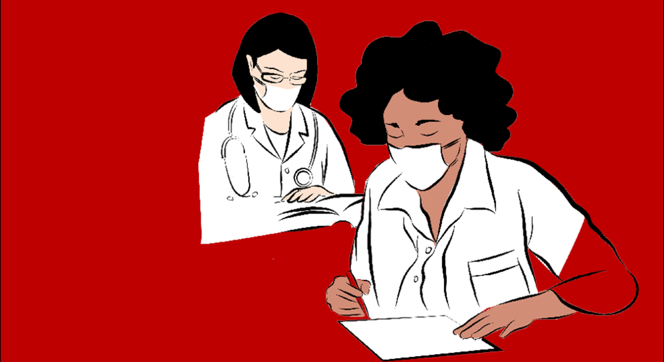 Visuel test vaccination