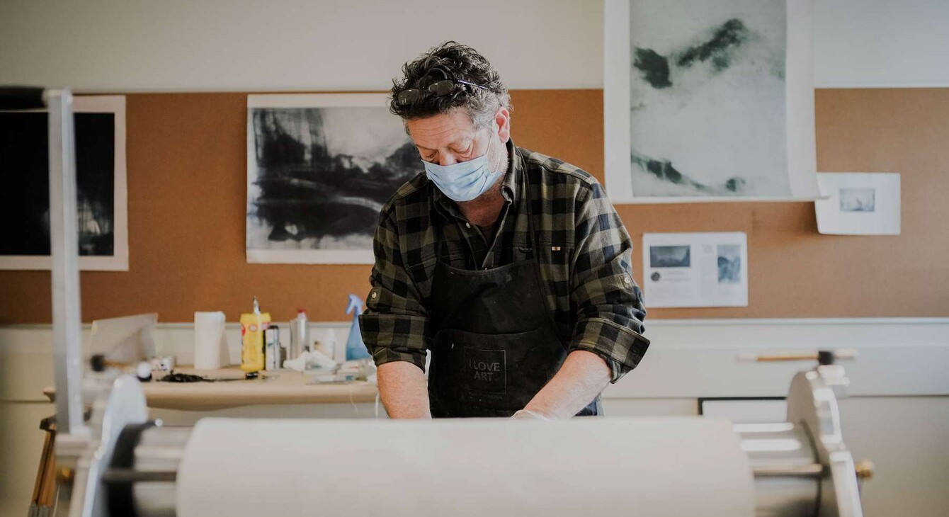 résidence d'artiste collège d'Artix Emmanuel GATTI 