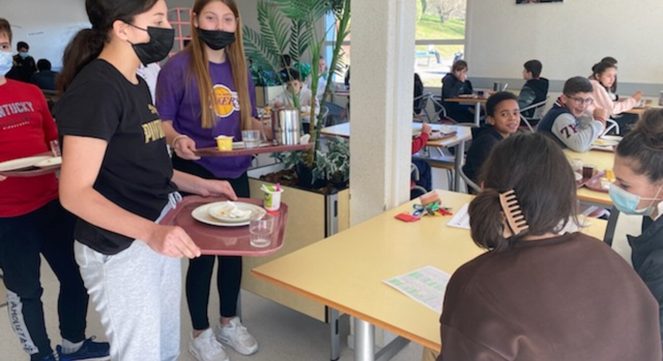 réduire le gaspillage alimentaire college corisande 