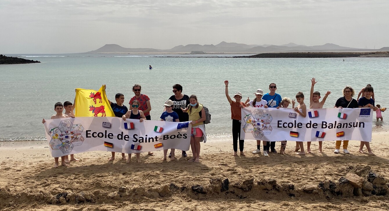 Erasmus+ écoles Balansun et Saint-Boes