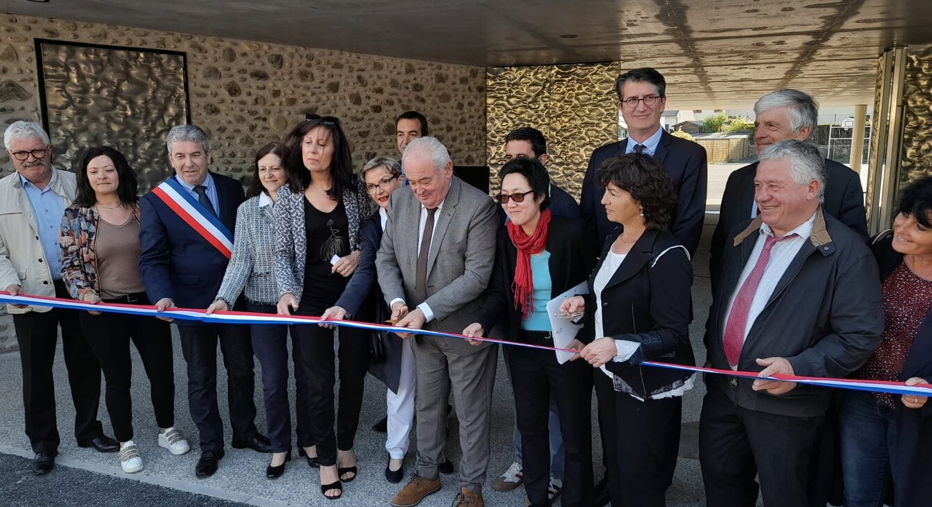 Inauguration college du Baretous 