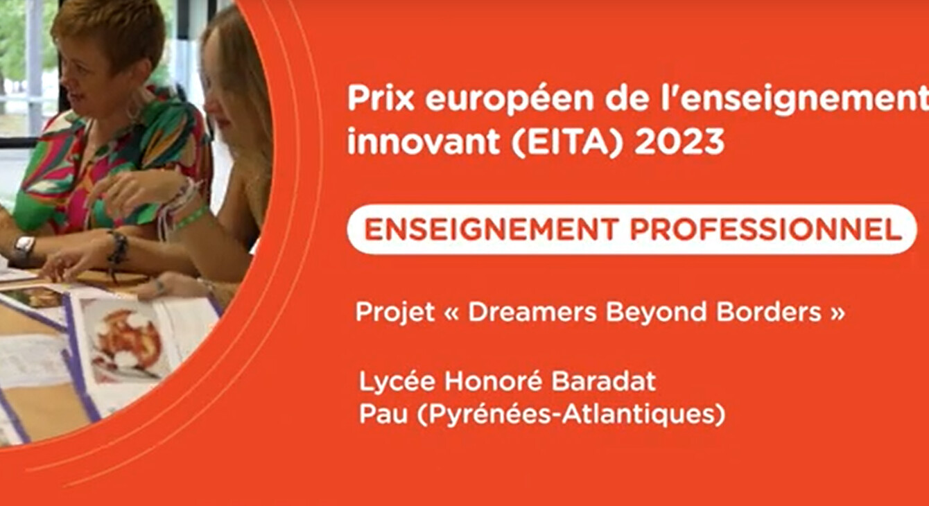 European Innovative Teaching Award 2023 au lycée Honoré Baradat de