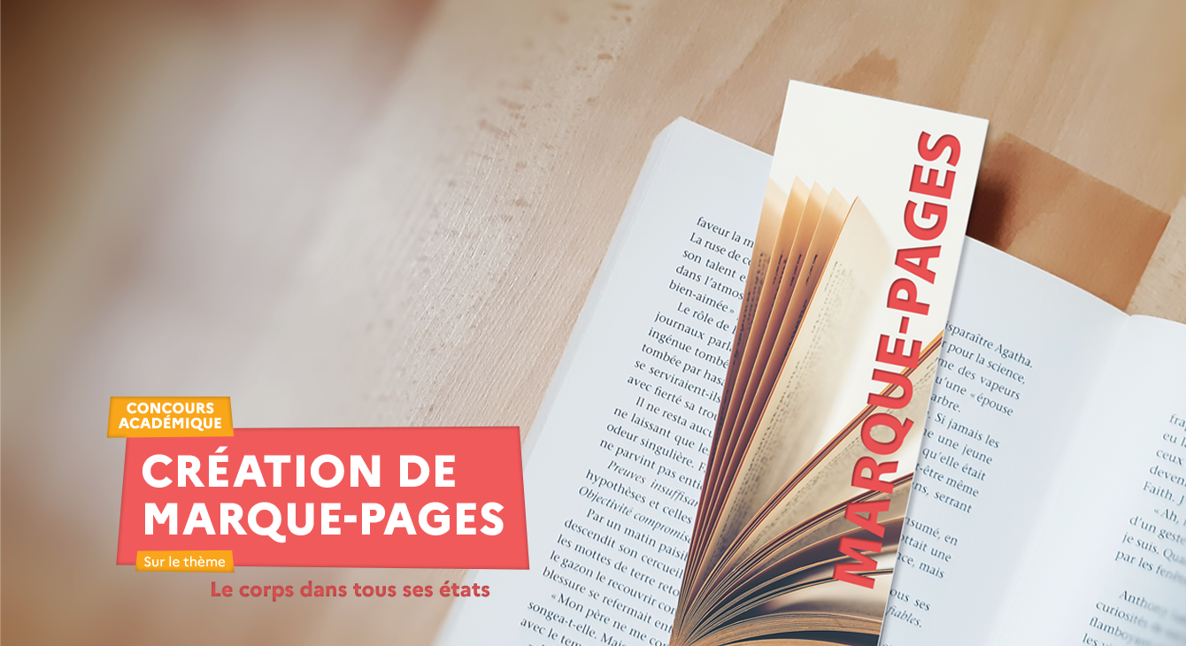 Concours académique de création de marque-pages