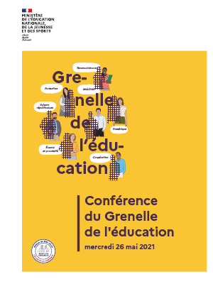 Couverture DP - Grenelle de l'éducation