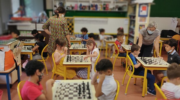Tournoi d'échecs école du Marancy