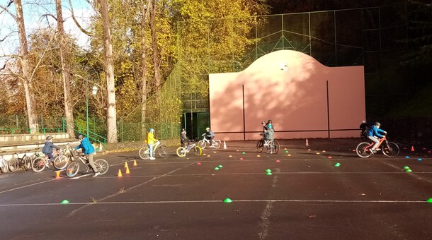 College Baretous A velo novembre 2021 
