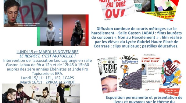 NAH au lycée Gabriel Haure Placé de Coarraze 