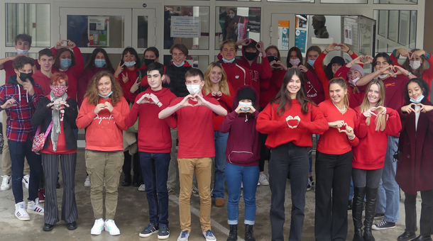 Sidaction Cité Scolaire Malraux-Rostand Biarritz 
