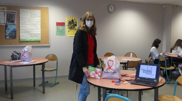 Sidaction Cité Scolaire Malraux-Rostand Biarritz 