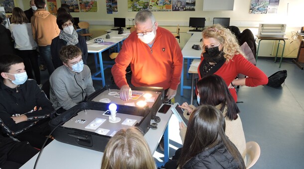 cordées de la réussite Lycee Moliere college corisande 