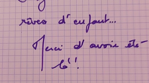 Accueil Madame HUON college Argia 