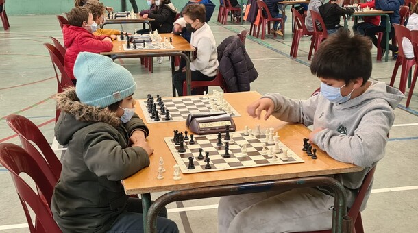 Tournoi echecs l’école Marancy 