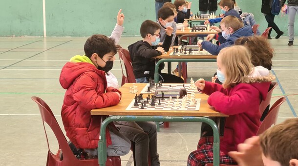 Tournoi echecs l’école Marancy 