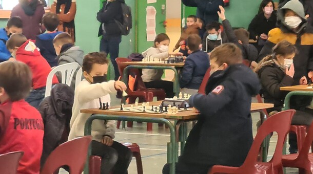 Tournoi echecs l’école Marancy 