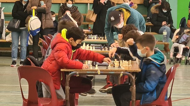 Tournoi echecs l’école Marancy 
