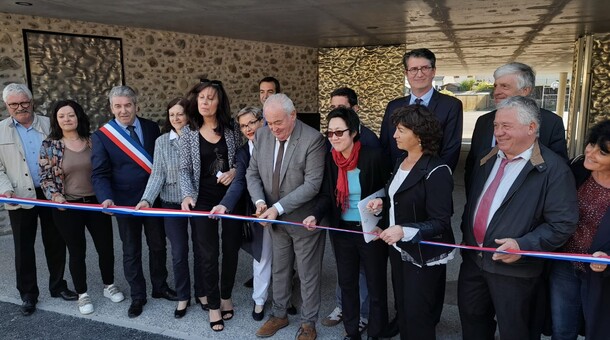 Inauguration college du Baretous 