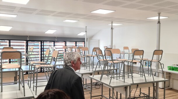 Inauguration college du Baretous 