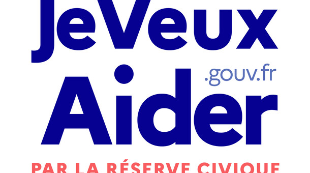 Logo Jeveuxaider.gouv.fr par la Réserve Civique