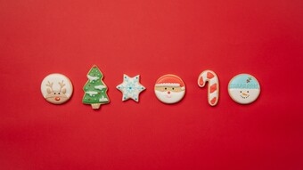 couverture biscuits noel
