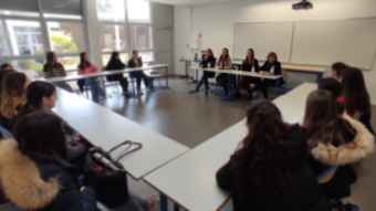 Action entrepreneuriat au féminin au lycée Saint-Cricq de Pau