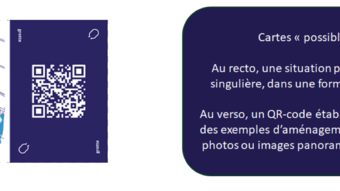 Exemple de carte possible avec image et Qr-code