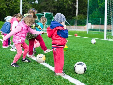 Enfants au foot