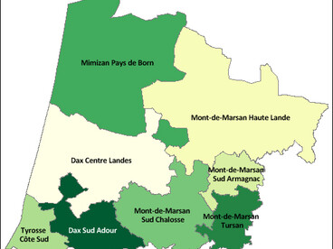 Circonscriptions des Landes