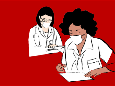 Visuel test vaccination