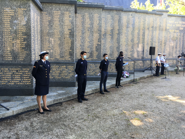 Commémoration 8 mai 45: Lycée J Brel 2