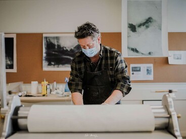 résidence d'artiste collège d'Artix Emmanuel GATTI 