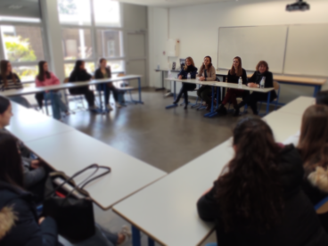 Action entrepreneuriat au féminin au lycée Saint-Cricq de Pau