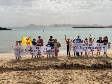 Erasmus+ écoles Balansun et Saint-Boes