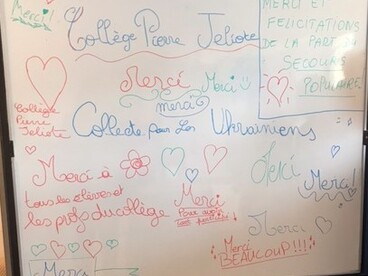 Collecte collège Pierre Jeliote 01